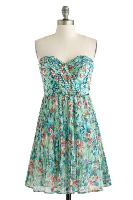 Floral and Printed Bridesmaid Dresses | ModCloth Oceanic Dreaming Dress