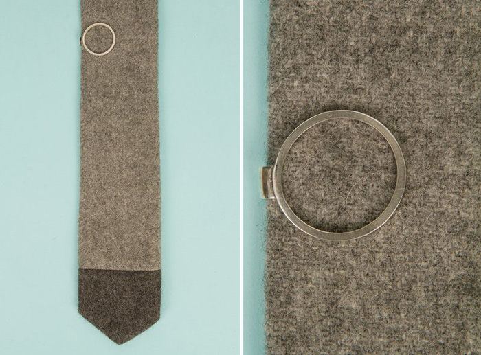 Stylish Groom Accessories | Circle Tie Pin