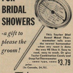Vintage Bridal Shower Ad: It’s All About the Meat!