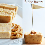 Maple Walnut Fudge Favors