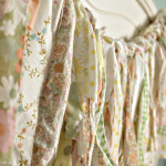 DIY Wedding Ideas: Torn Fabric Garland
