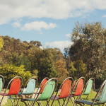 Retro-Chairs Add Fun and Whimsy to Wedding Decor