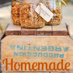 Homemade Granola Favors