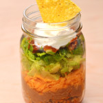 Nachos-in-a-Jar: Bridal Shower Ideas