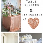 Glam Up Your Wedding Table! 10 Gorgeous Tablecloths and Table Runners