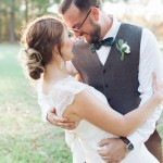 Chelsea and Jared’s Vintage At-Home Louisiana Wedding