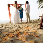 Real Weddings: Lindsay and Tim’s Beach Destination Wedding in Mexico