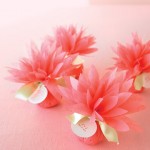 Paper Flowers: Dahlia Favor