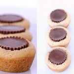 Peanut Butter Cookies with Peanut Butter Cups