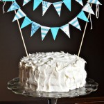 DIY Cake Bunting: No Sew!