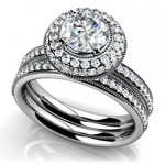 Vintage-Inspired Diamond Rings at Anjolee