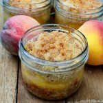 Peach Crisp in-a-Jar: DIY Favors