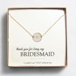 Bridesmaid Gift Idea: Customizable Jewelry from Wedding Outlet