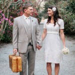 Real Weddings: Kimberly and Jimmy’s Romantic Garden Elopement