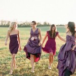 Bold and Bejeweled: Jewel-toned Bridesmaid Dresses
