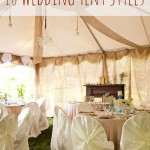 Under Cover: 10 Tent Styles for your Wedding Day