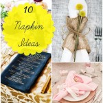 10 Inspired Ideas For Napkins