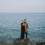 Boho Engagement Session at Promontory Point