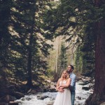 Tara and Christopher’s Unconventional and Rustic Gore Creek Elopement