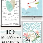 10 Brilliant Wedding Guestbook Ideas