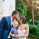 Michaela and John’s Low Fuss Backyard Wedding in Georgia