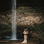 Brittany and Cameron’s Rustic Kentucky Waterfall Wedding