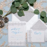 Winter Northern Lights Inspired Styled Shoot