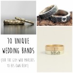 10 Unique Wedding Bands for the Groom