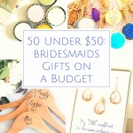 50 under $50: The Ultimate Guide to Bridesmaids Gifts on a Budget
