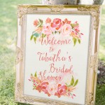 Gorgeous Gold and Blush for your Bridal Shower Brunch