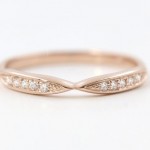 8 Minimalist Rose Gold Wedding Rings She’ll Love