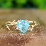 8 Gorgeous Gemstone Engagement Rings