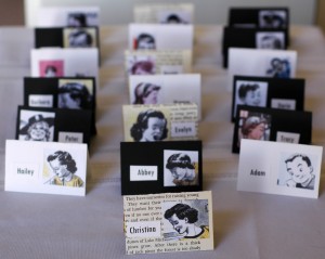 wedding place cards