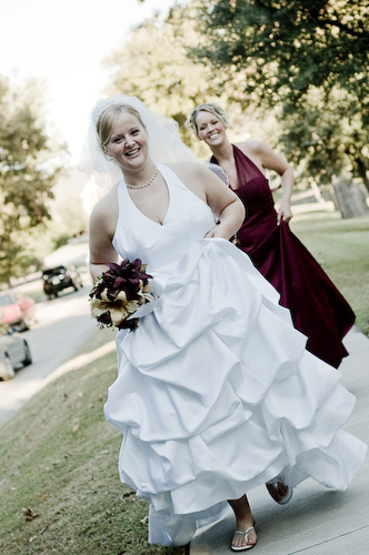 outdoor bride photo by treva tribit