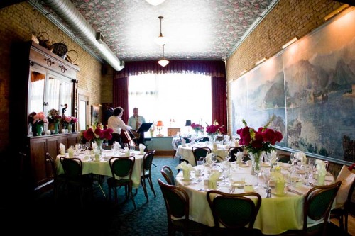 restaurant wedding reception at WA Frost, St. Paul Minnesota