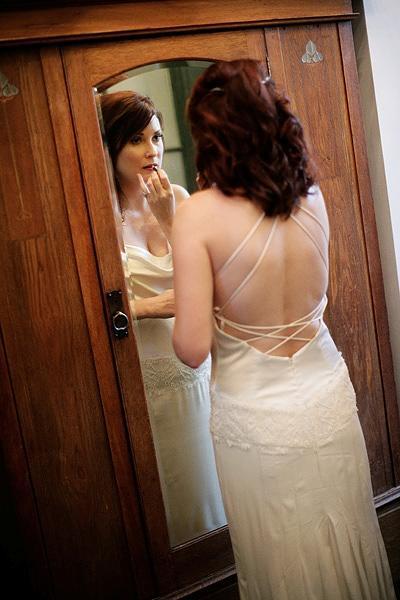 bride getting ready