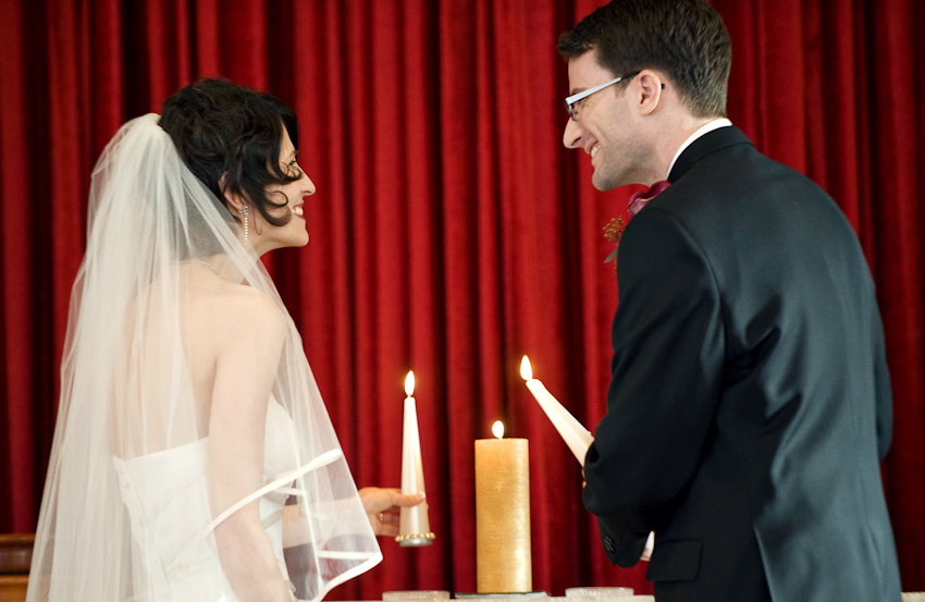 unity candle lighting church wedding ceremony