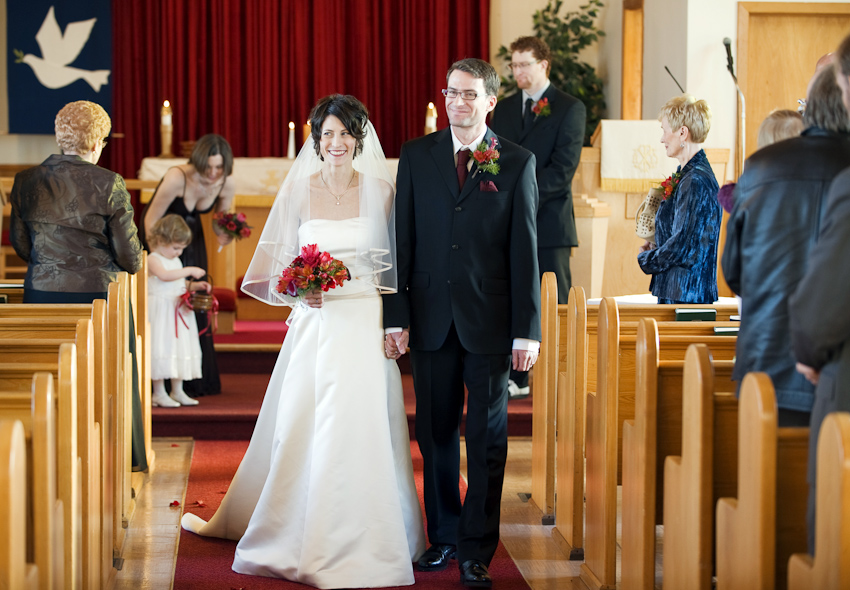 lutheran church wedding ceremony in alberta