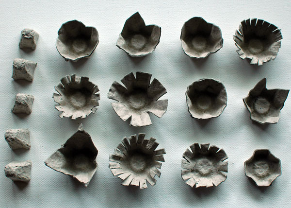 DIY Egg Carton Flowers