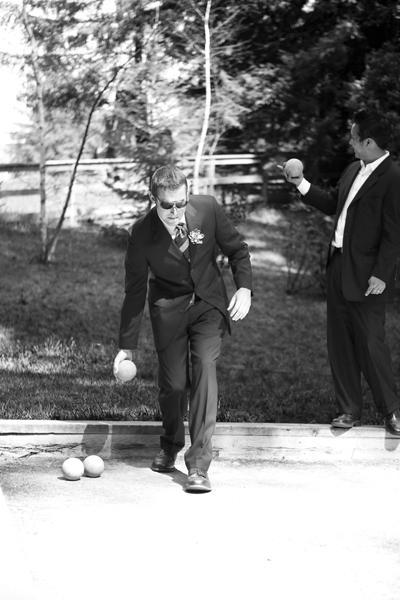 lawn bowling wedding