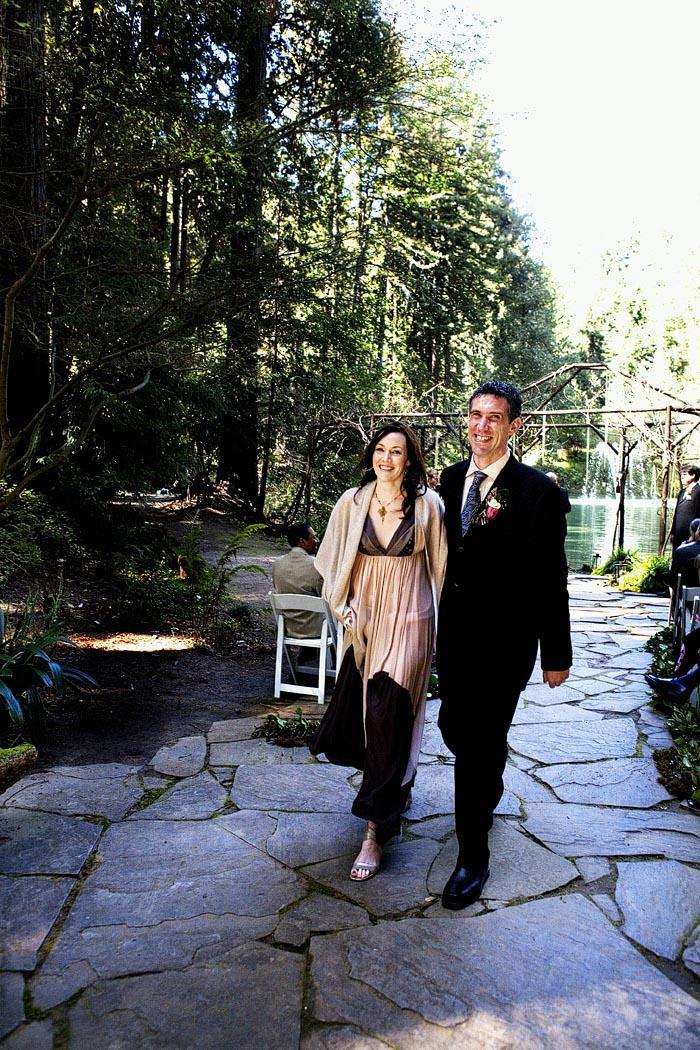 outdoor wedding in california nestldown