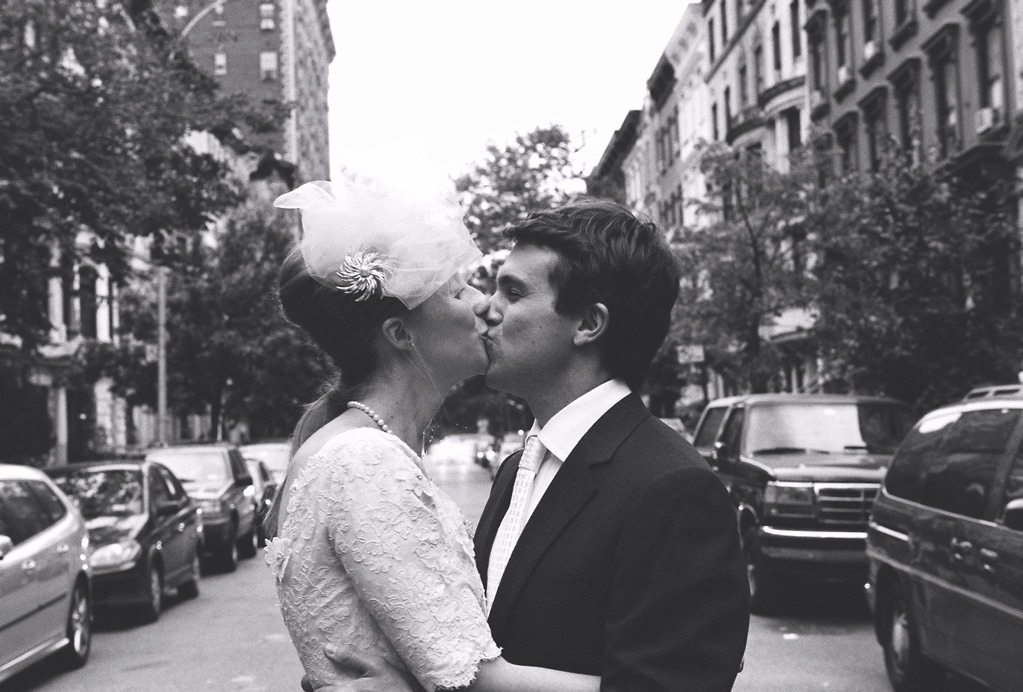 ny wedding couple