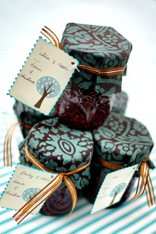 DIY jam favors