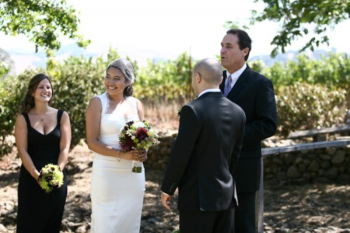 vineyard wedding in california