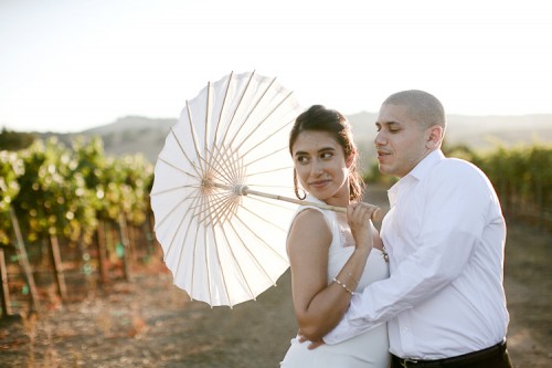 vineyard wedding in california