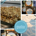 homemade granola with free wedding printables