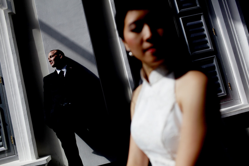 wedding couple in singapore