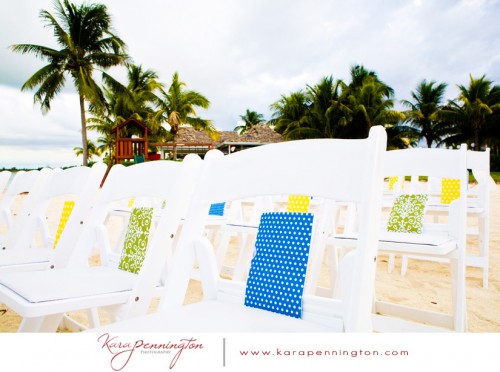 beach wedding ceremony