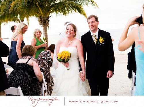 beach wedding ceremony in bahamas