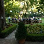 california garden wedding